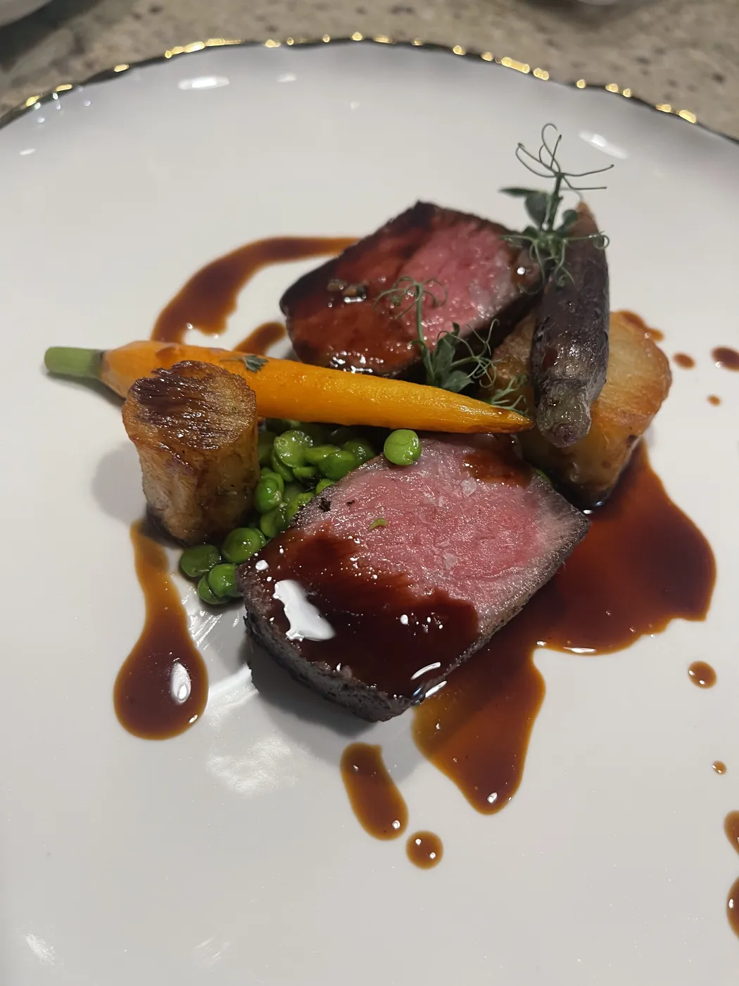 Seasonal ingredients beautifully composed